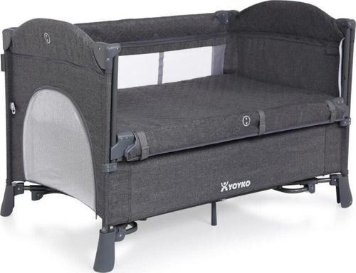 Exclusive Comfort 8 in 1 Park Yatak Oyun Parkı Gri 70 x 110 cm