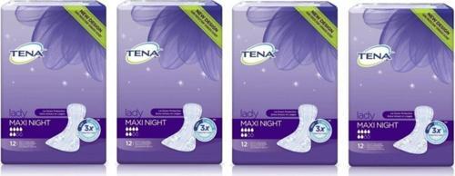 MESANE PEDİ MAXİ NİGHT 4*12 ADET
