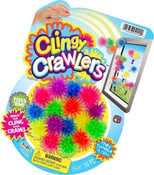 Clingy Crawlers Yapışkan Tırmanıcı Sürüngenler ile Duvarlar ve Camlar Artık Daha Eğlenceli!