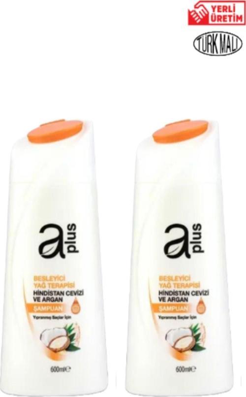 Şampuan 600Ml *2 Yıpranmış Saçlar Için Hindistan Cevizi Ve Argan