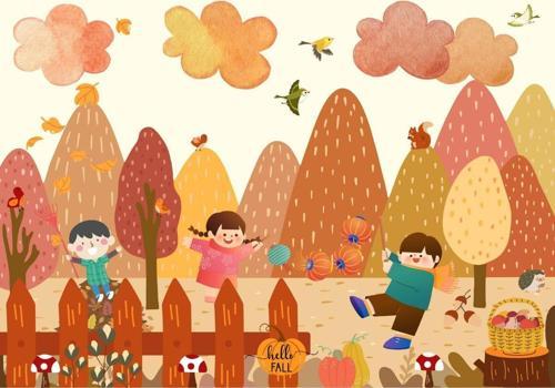 Neşeli Sonbahar Puzzle