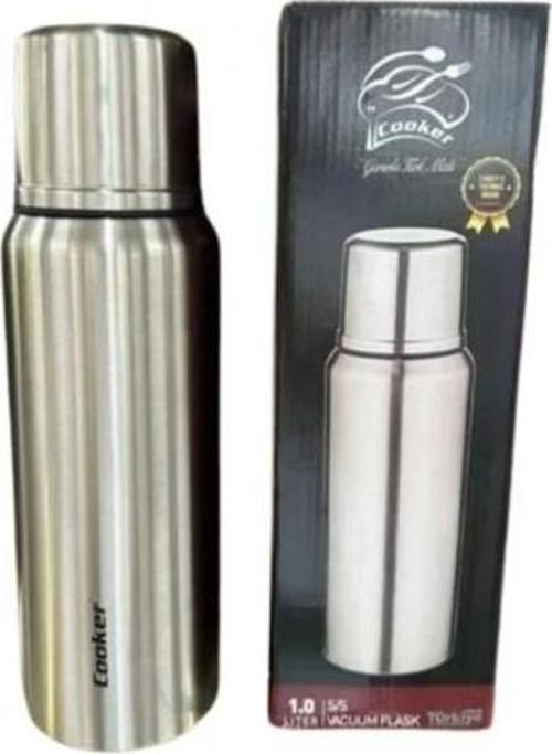 CKR2080 Paslanmaz Çelik 1 Lt Termos Inox
