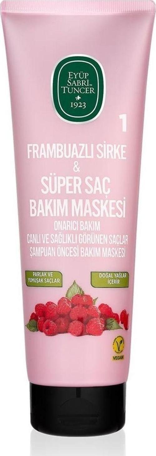 Frambuazlı Sirke Süper Saç Bakım Maskesi 250 ML