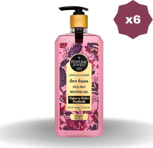 Love Kisses Duş Jeli Pet Şişe 750 ML - (6 ADET)