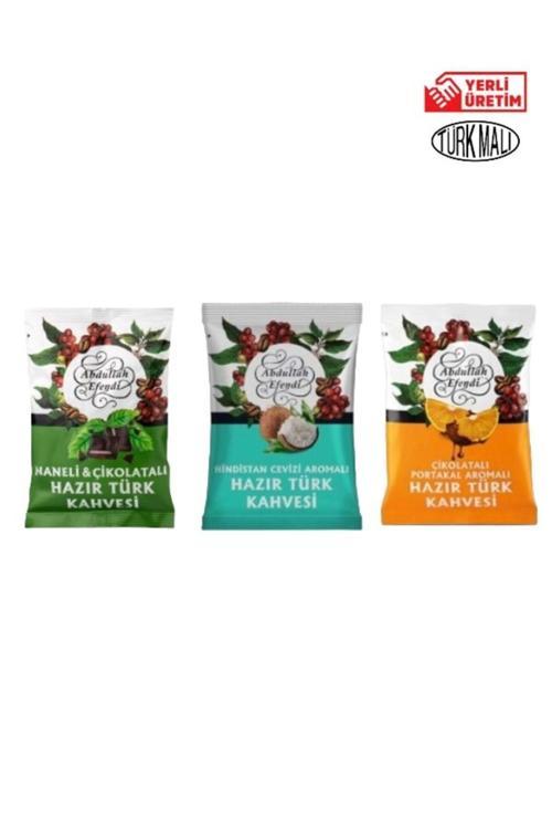 Türk Kahvesi Aromalı 100 Gr 3 Adet