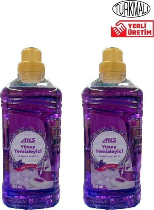 Yüzey Temizleyici Lavanta Kokulu 1500 Ml 2 Li Paket
