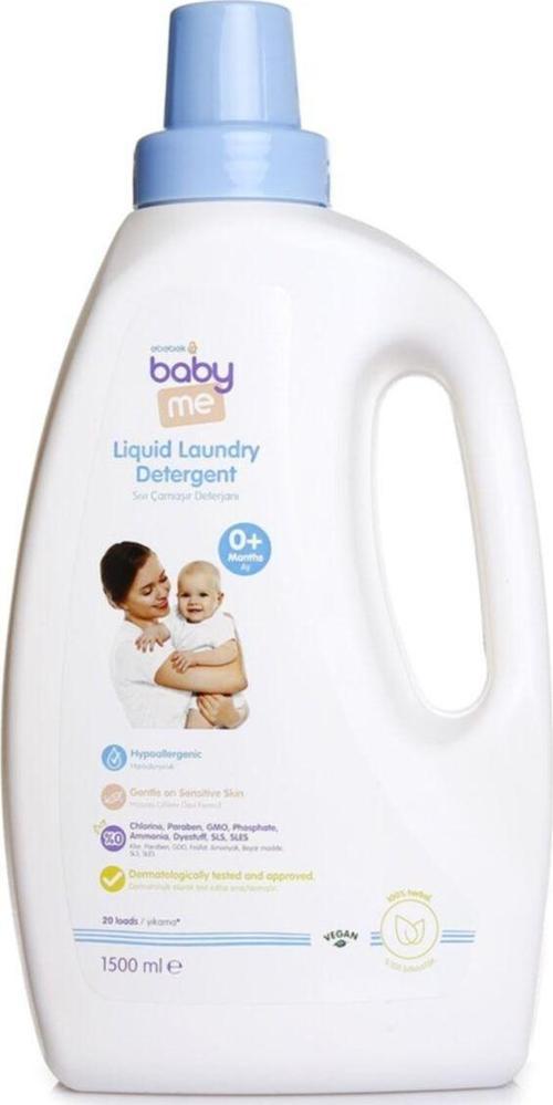 Baby Me Sıvı Bebek Çamaşır Deterjanı 1500 Ml