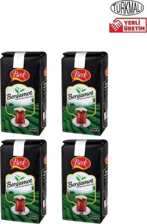 Bergamot Aromalı Çay 500 Gr X4 Adet (2 Kg)