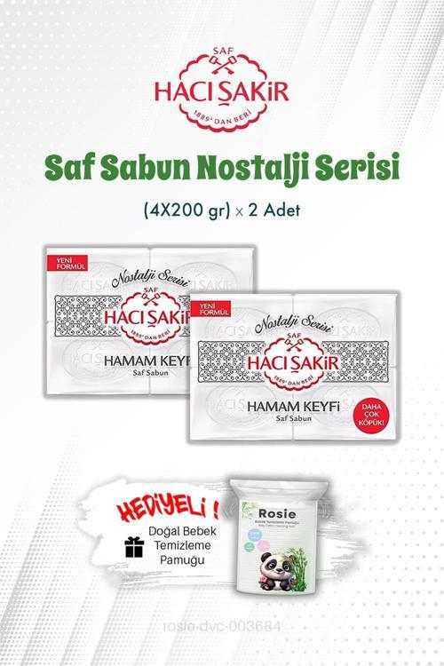 Hamam Keyfi Saf Sabun Nostalji Serisi 4'lü 200 gr X2 ve ROSIE
