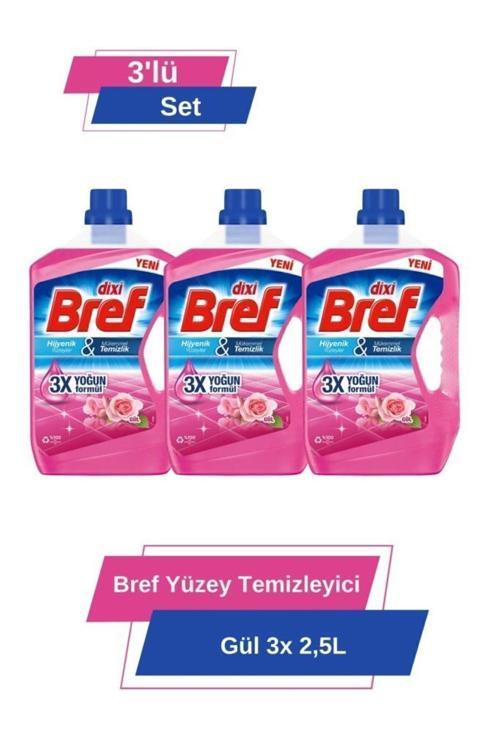 Yüzey Temizleyici Gül 2.5L X3 – Güçlü Temizlik Ve Kalıcı Çiçeksi Ferahlık