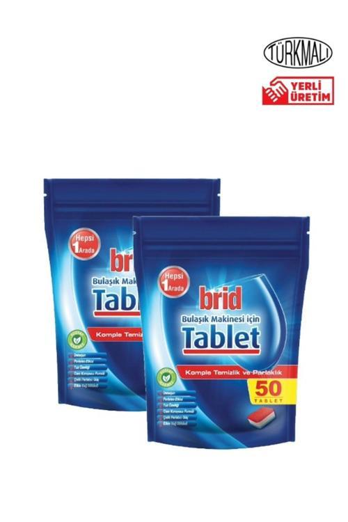 Bulaşık Makinesi Tableti Brid 50 Adet X 2 Adet