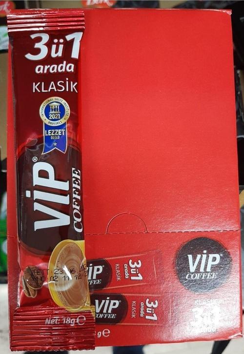 3'Ü 1 Arada L Kahve 20 Adet