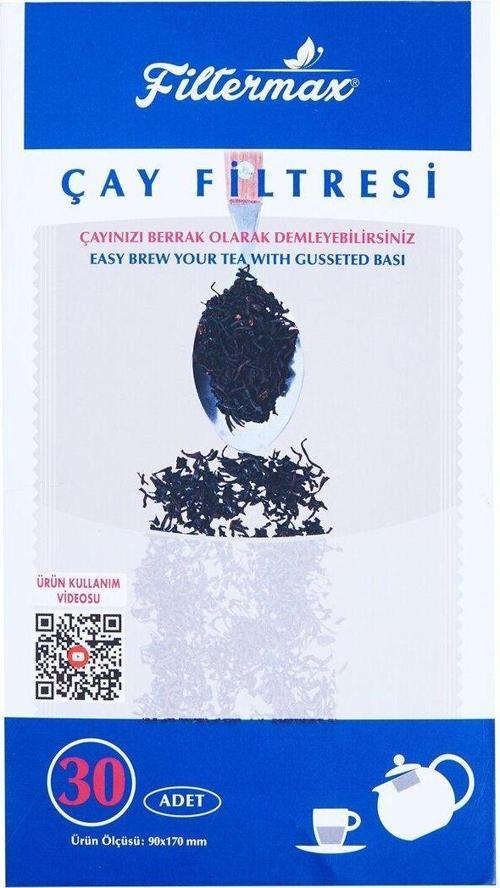 Doğal Çay Demleme Poşeti Çay Filtresi Büyük Boy 90X170 Tea Filters