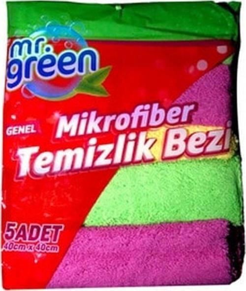 Mr Green Temizlik Bezi Mr.Green Mikrofiber Temizlik Bezi ( 5 Adet)