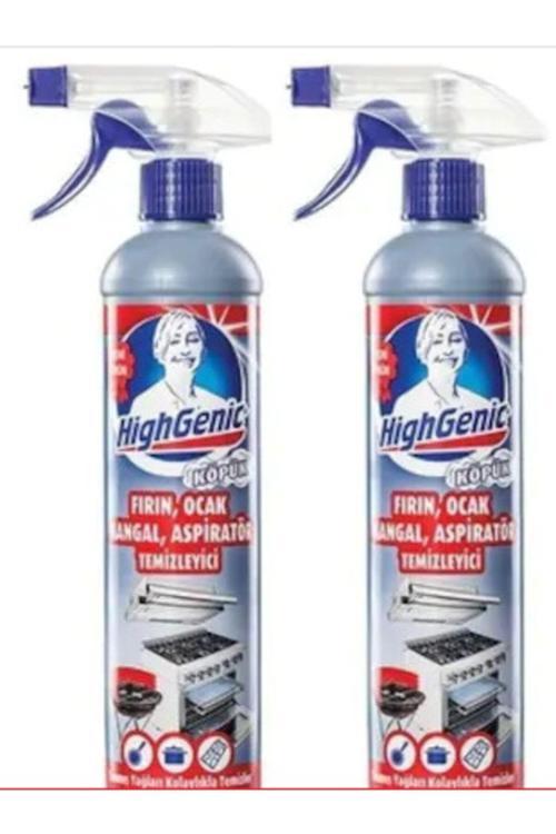Genic Fırın Ocak Aspiratör Temizleyici Köpük 500 Ml 2 Adet