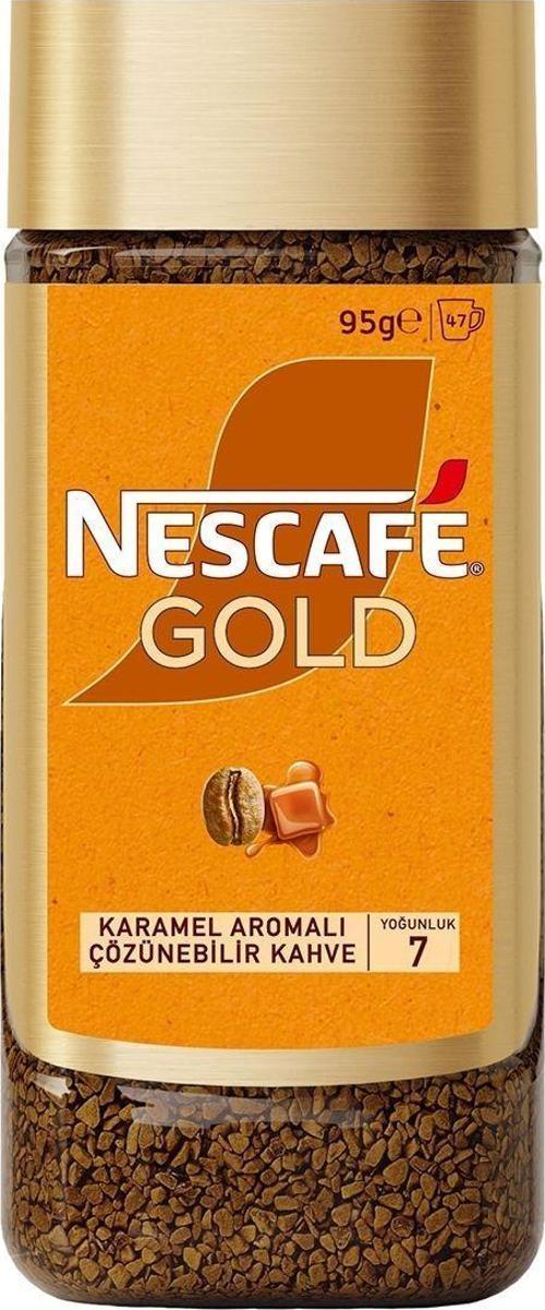 Gold Karamel Aromalı Granül Kahve 95 Gram