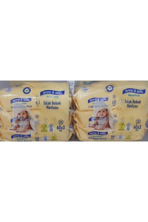 Islak Bebek Havlusu 3*2 (6 Lı) Jenny&Willy