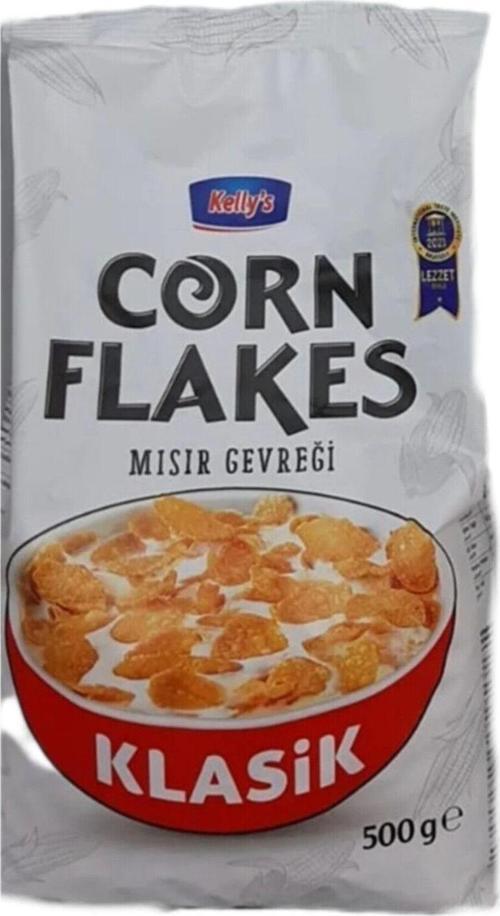 Mısır Gevreği Corn Flakes Klasik 2*500 Gr