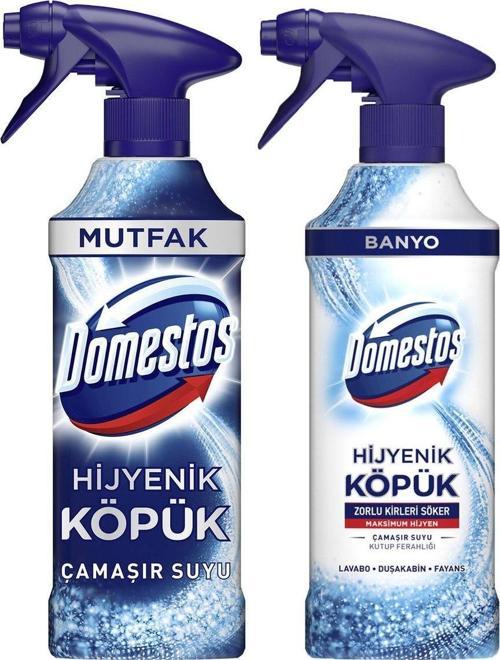 Hijyenik Köpük Sprey Mutfak Okyanus Ferahlığı Ve Banyo Kutup Ferahlığı 450 Ml 2'Li Set