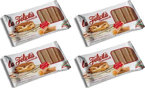 La Felicita Kedi Dili Bisküvi 200 gr X 4 Adet