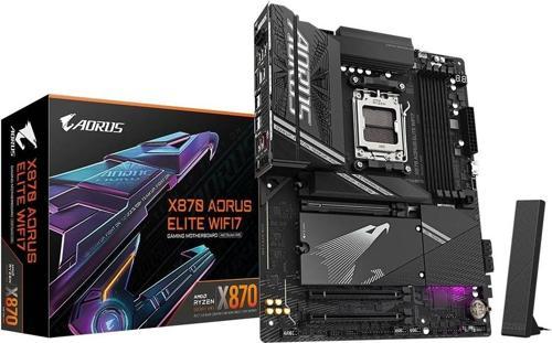 X870 AORUS ELITE WIFI 7 DDR5 8200MHz (OC) M.2 AM5 ATX Anakart
