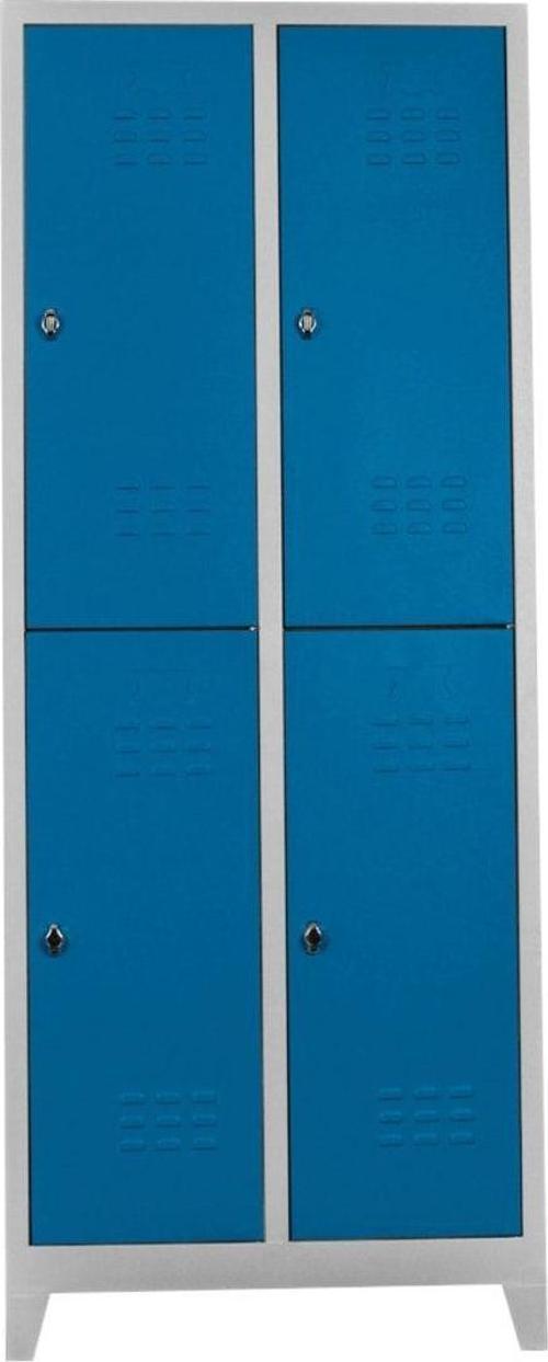 4 Lü Eko Soyunma Gri-mavi 67x200x37 cm
