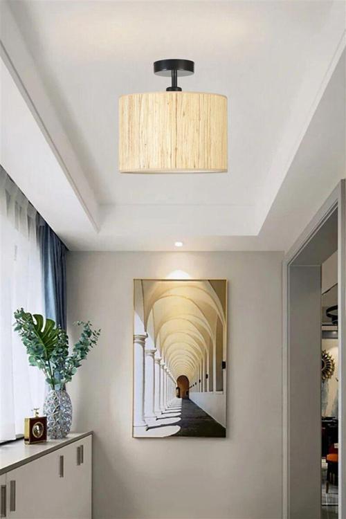 Bambu 010 Abajurlu  Plafonyer Avize