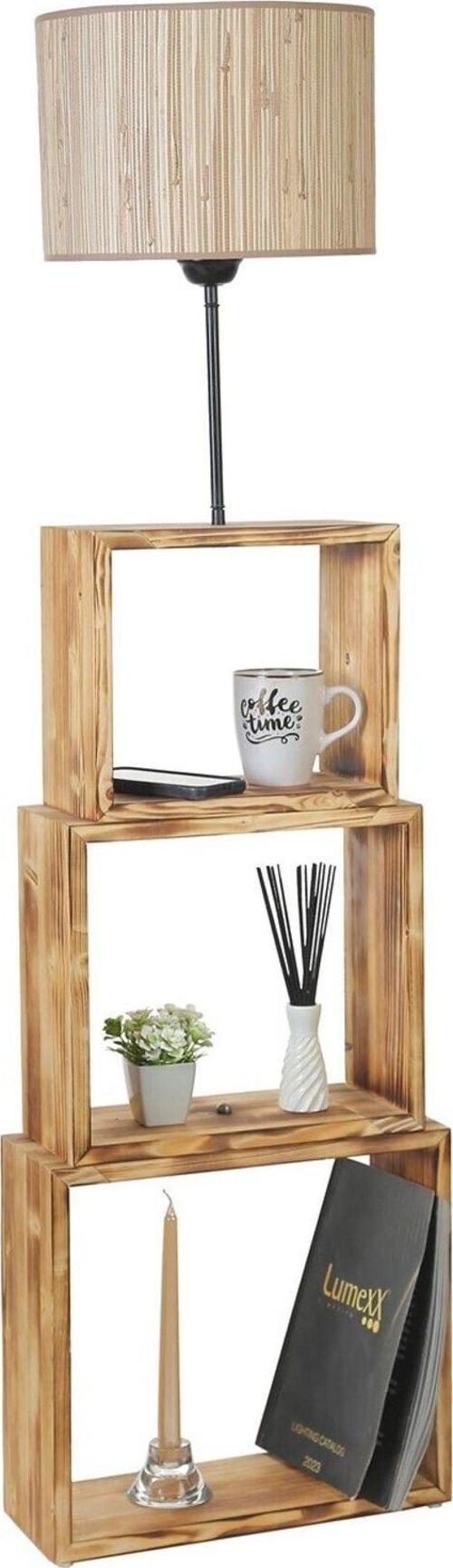 Puzzle Yanık Lambader Bambu 09 Abajurlu