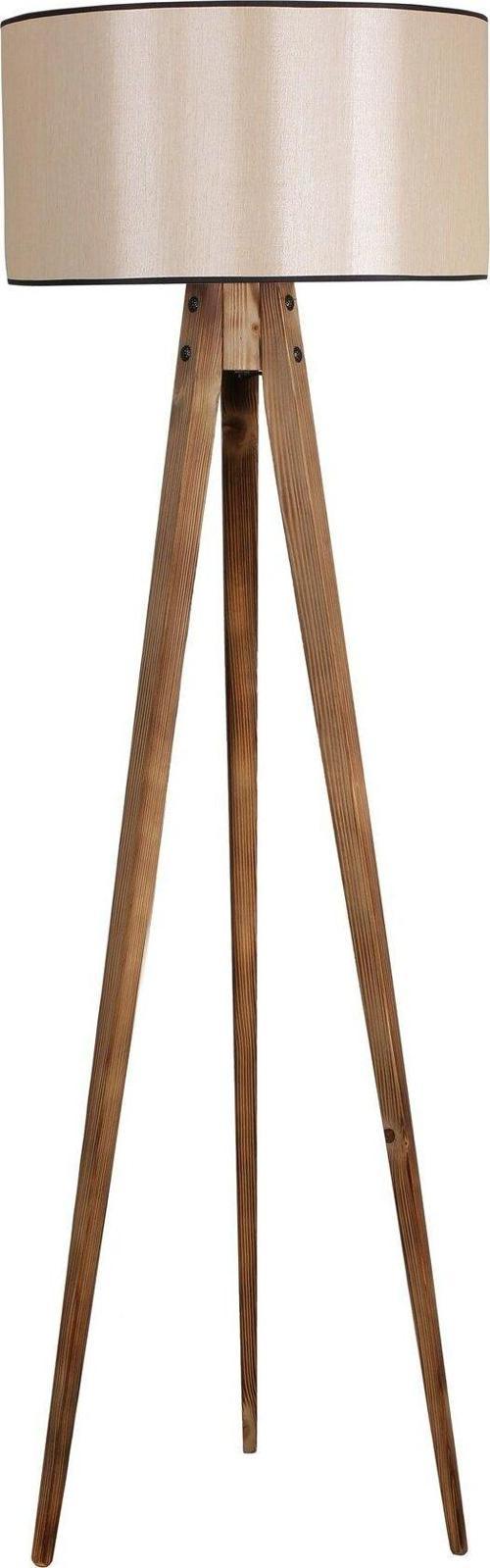 Tripod Yanık Lambader Silindir 15-3 Abajurlu