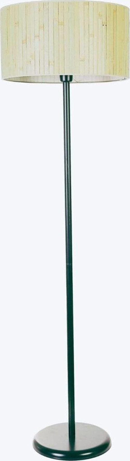 Bambu 08 Abajurlu Lambader Siyah