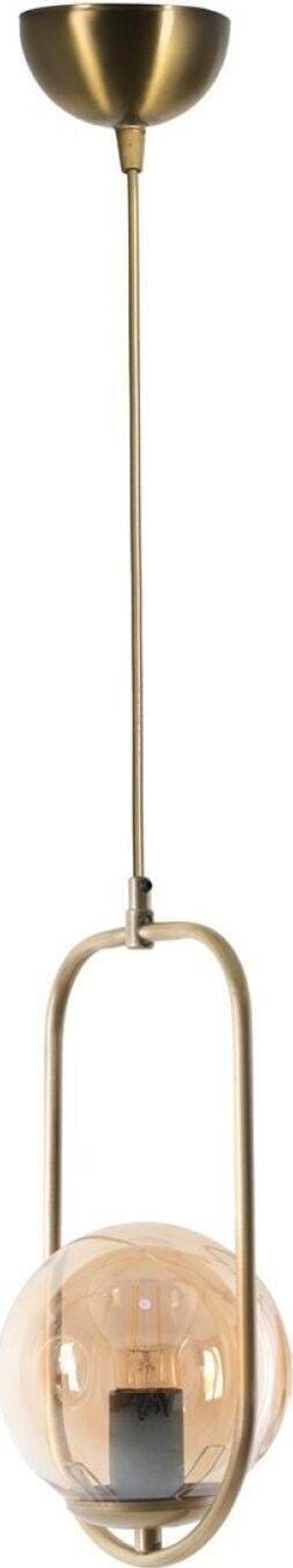 Ahu Tekli Bal Camlı Eskitme Sarkıt