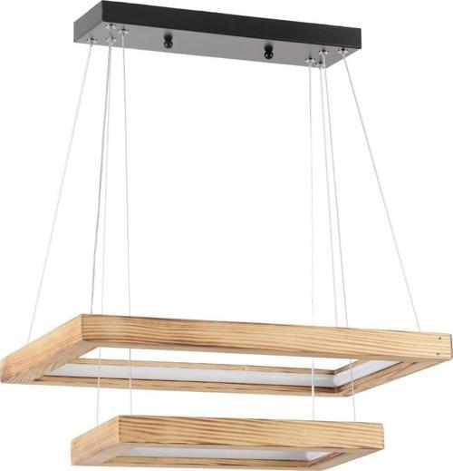 Bergama Küçük 2 Li Yanık Ledli Avize 3 Renk