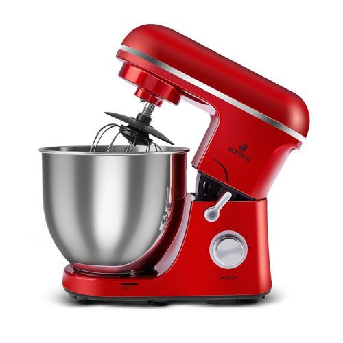 Maestrochef Essential XL Kırmızı Stand Mikser 1400W 5,7 Lt