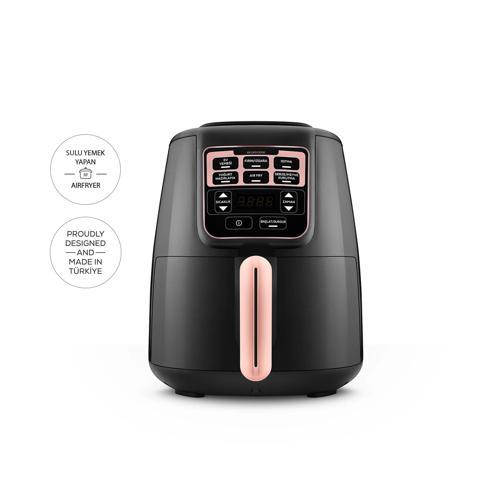 Air Pro Cook XL 2 in 1 Konuşan Airfryer Rosegold 4L