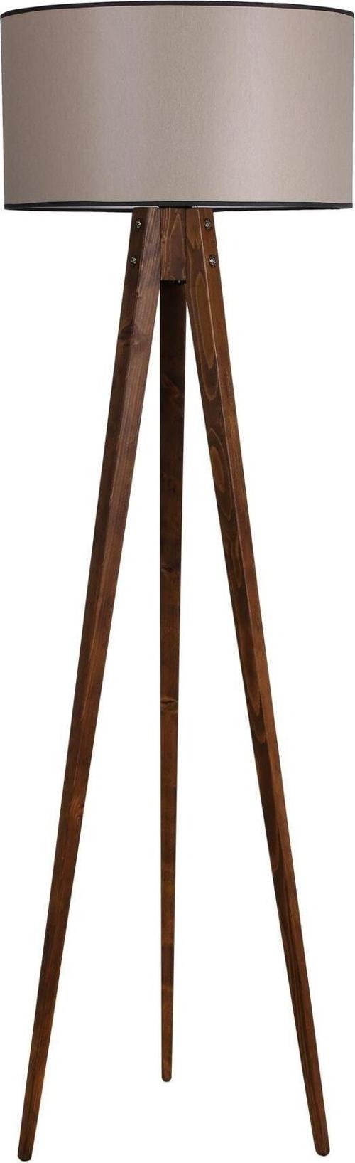 Tripod Ceviz Lambader Silindir 82 Abajurlu