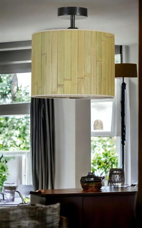 Bambu 03 Abajurlu Plafonyer Avize