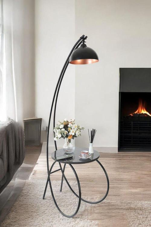 Güler Siyah Lambader Retro 3 Siyah Başlıklı