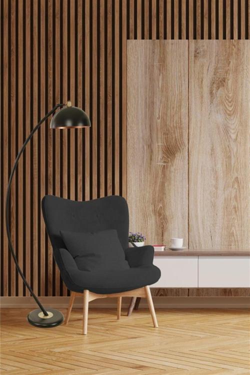 Hilal Siyah Lambader Retro 3 Başlıklı