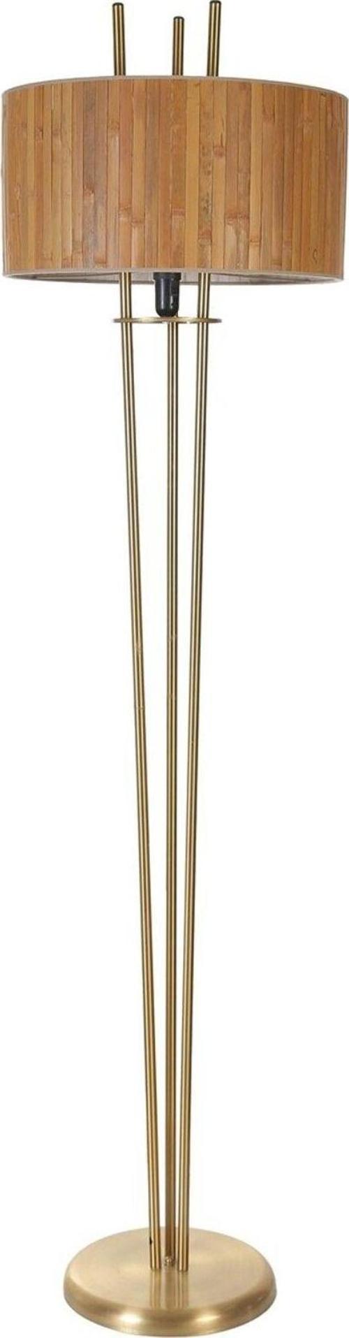 Belen Eskitme Lambader Silindir Bambu 01 Abajurlu