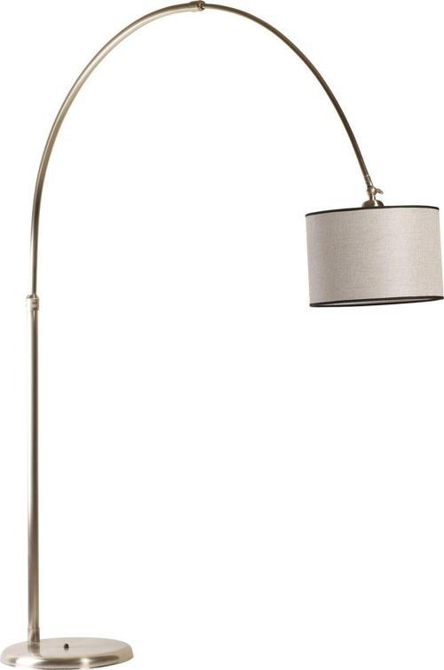 Vargas Mat Krom Hasır Gri Başlıklı Lambader