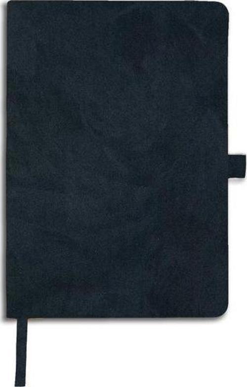 Çizgili Sert Kapak Citli Pronote Defter 14 x 20 cm - Siyah