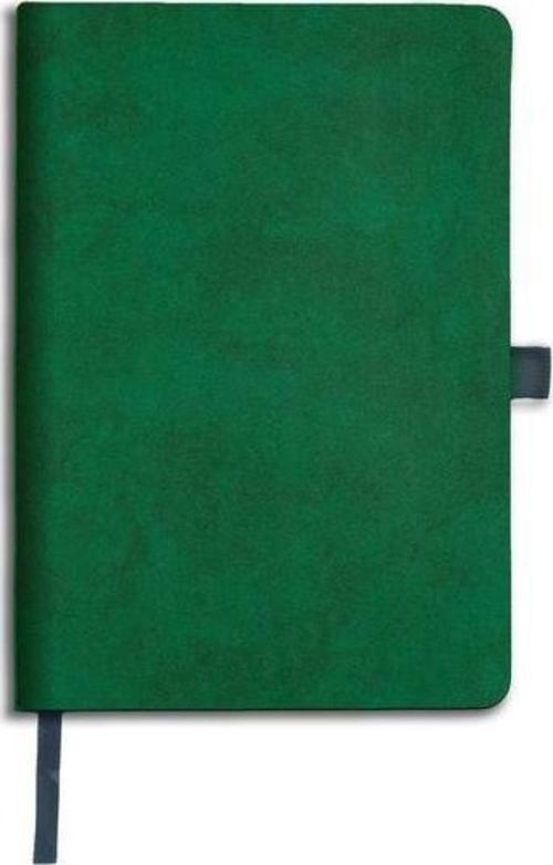Çizgili Sert Kapak Citli Pronote Defter 14 x 20 cm - Yeşil