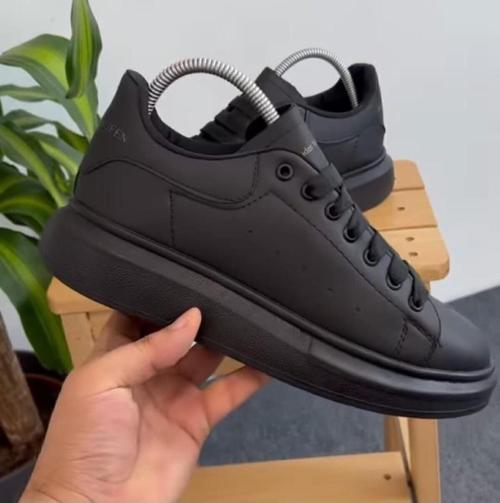 Unisex Siyah Sneaker Günlük Kalın Taban Spor Yürüyüş Ayakkabı 42