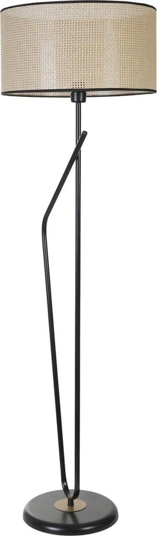 Alfa Siyah Lambader Silindir Petek Abajurlu