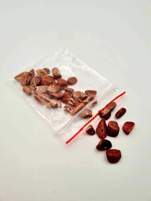 Sertifikalı Yıldız Kırık Doğal Taş - 10 gr Delikli Doğal Taş