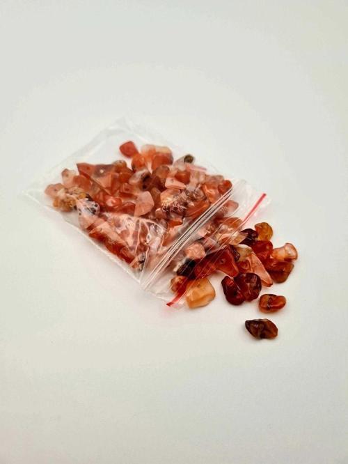 Sertifikalı Akik Kırık Doğal Taş - 20 gr Delikli