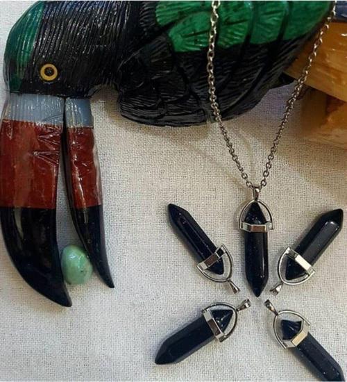 Sertifikalı Yıldız Doğal Taş Pandül Kolye