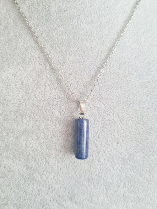 Sertifikalı Lapis Lazuli Doğal Taş Kolye
