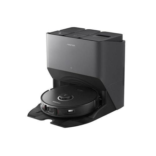 S8 Pro Ultra Siyah Çöp İstasyonlu Akıllı Robot Süpürge