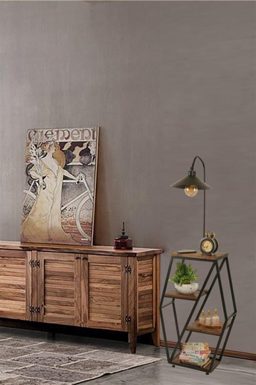 Sembol Ceviz Lambader Metal Başlıklı
